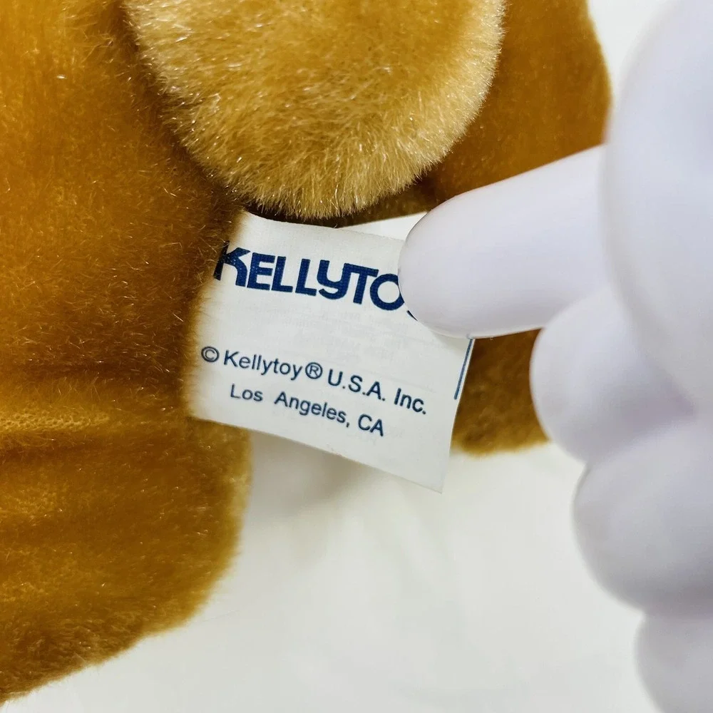 Kellytoy Play Pets Brown Shiny Rabbit Plush 11